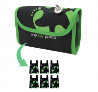 Reusable bag 6-Pack Footprint Bag - Green Original